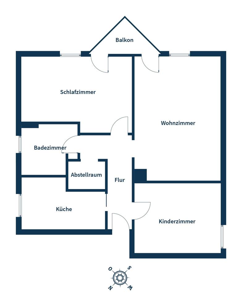 Helle 3-Zimmer-Wohnung mit Balkon in gepflegter Wohnanlage – ca. 68 Quadratmeter im 2. OG – Bild 17