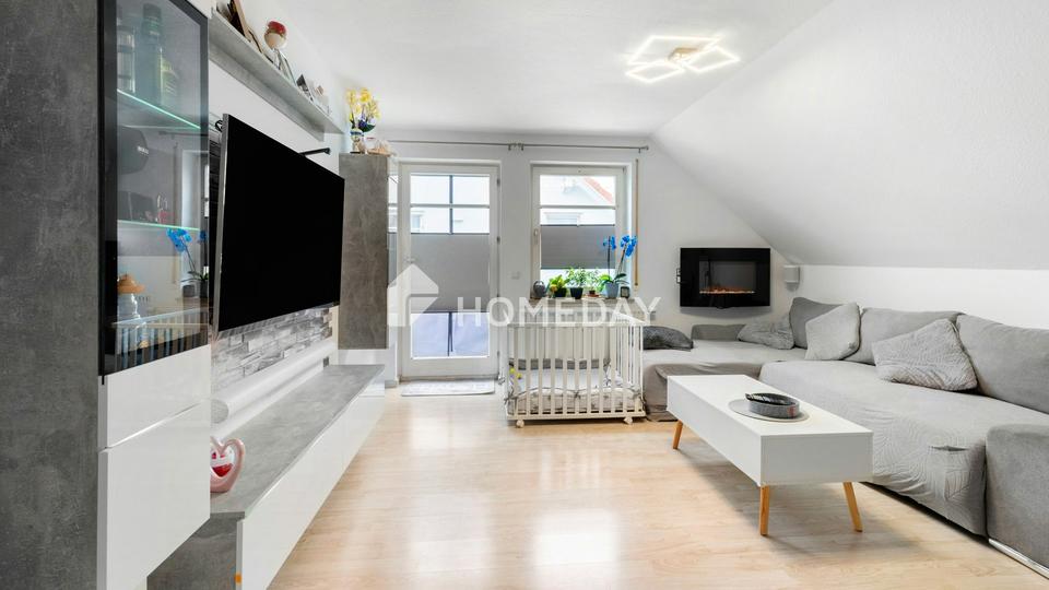 Helle 3-Zimmer-Wohnung mit Balkon in gepflegter Wohnanlage – ca. 68 Quadratmeter im 2. OG