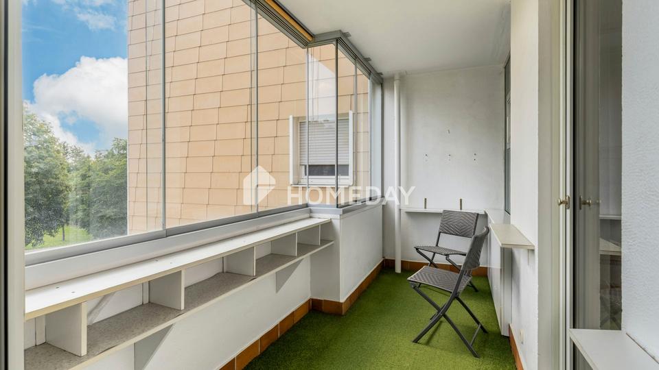 Helle 3 bis 4 Zimmerwohnung mit SĂŒdloggia und Garagenstellplatz in idealer Lage â Bild 4