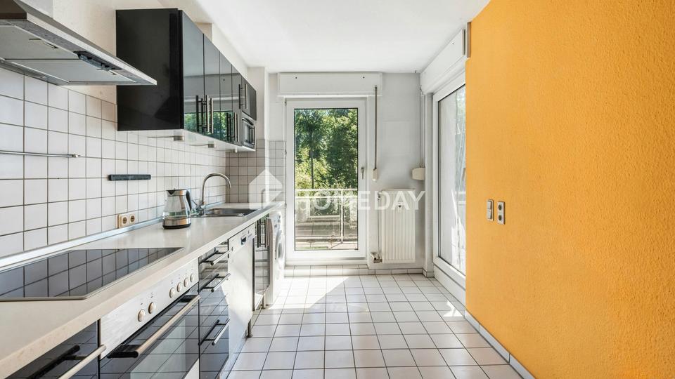 Großzügige 3-Zimmer-Wohnung mit 2 Balkonen und Tiefgaragenstellplatz – stilvoll wohnen am Waldrand – Bild 10