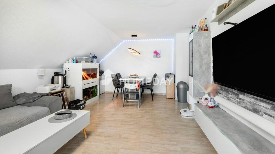 Helle 3-Zimmer-Wohnung mit Balkon in gepflegter Wohnanlage – ca. 68 Quadratmeter im 2. OG – Bild 3