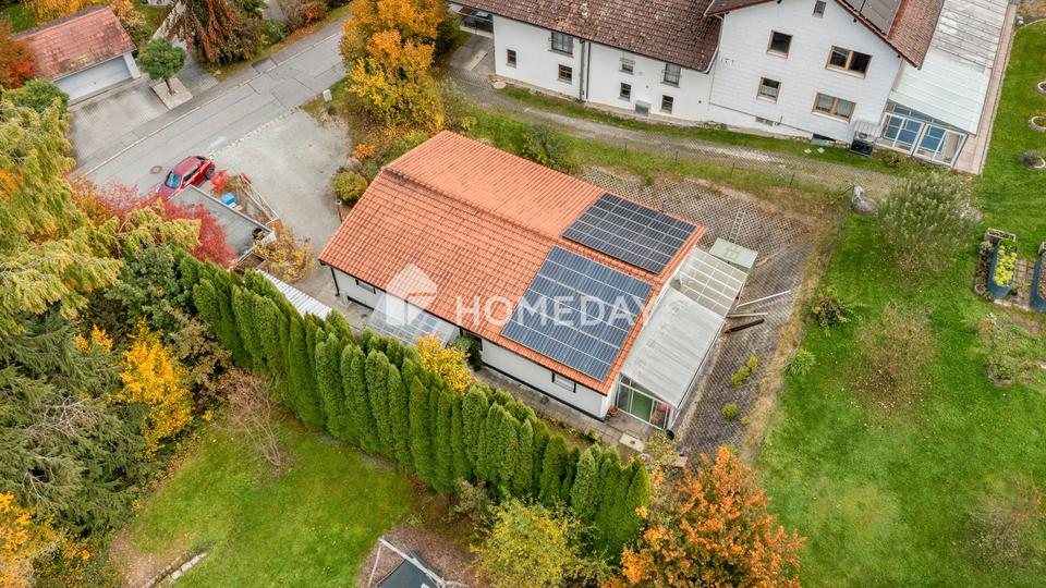 Stilvoller Bungalow mit Kamin, Klimaanlage und Photovoltaik in ruhiger Lage – Bild 8