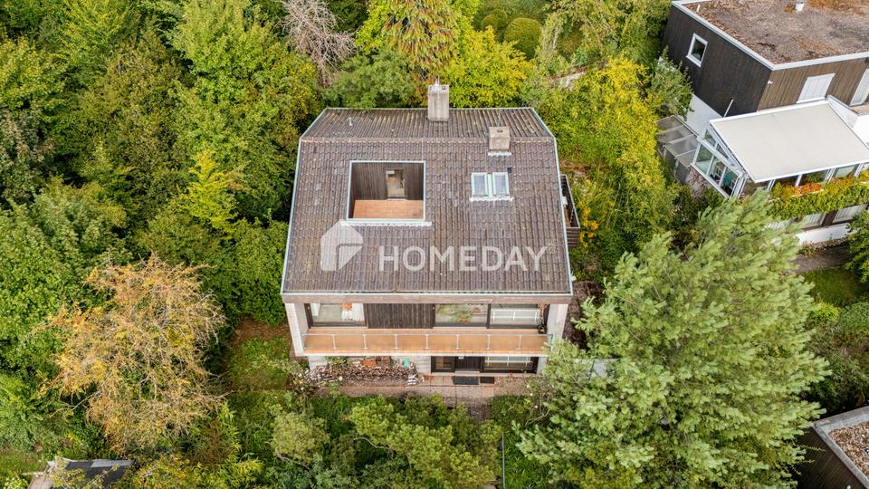 Ikonisches Architektenhaus mit Weitblick & über 200 m² Wohn- und Nutzfläche in Stuttgart-Sonnenberg – Bild 2