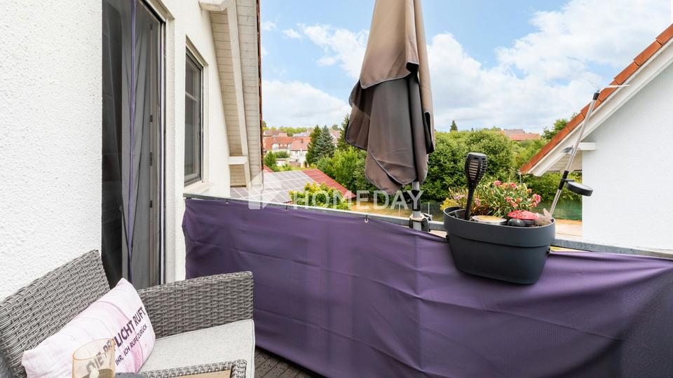 Helle 3-Zimmer-Wohnung mit Balkon in gepflegter Wohnanlage – ca. 68 Quadratmeter im 2. OG – Bild 2