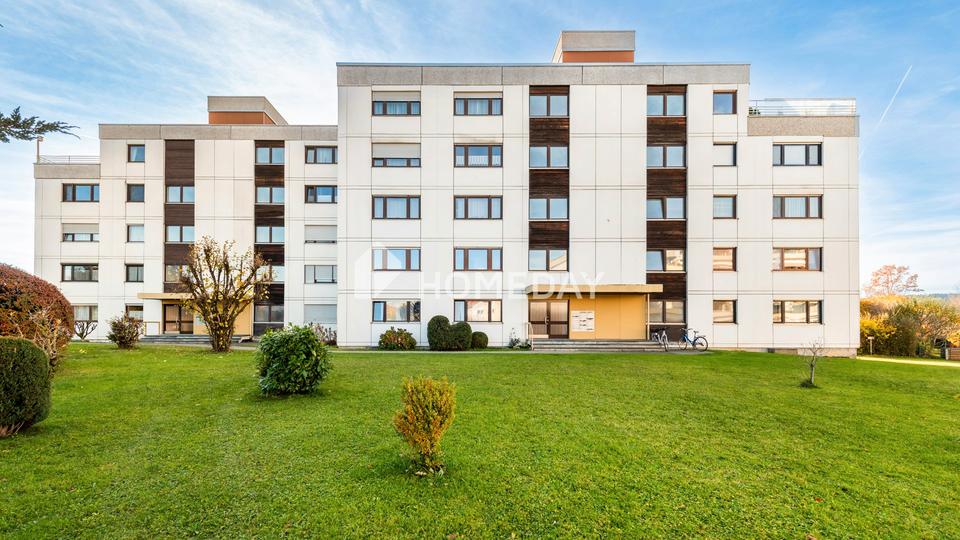 Erbbaurecht: Kompakte Wohnqualität mit Balkon – gut geschnitten mit Blick ins Grüne