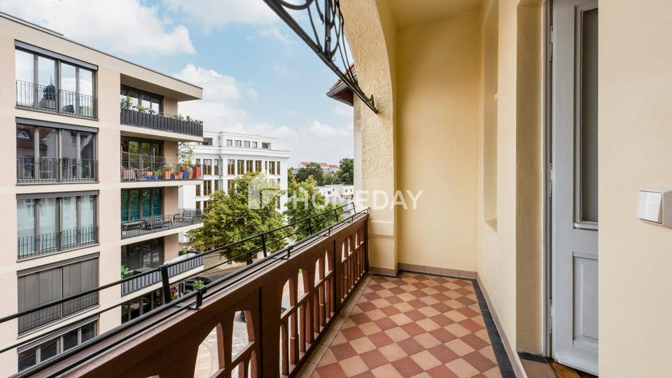 Frisch renoviert & bezugsfrei: 3,5-Zimmer-Wohnung mit Loggia & Aufzug im Jugendstilhaus – Bild 4