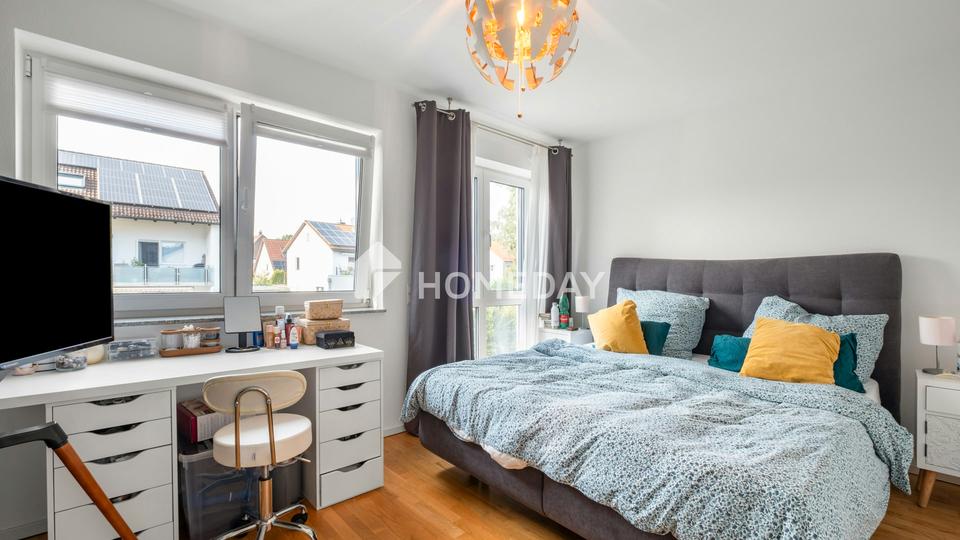 Moderne Maisonettewohnung mit Südterrasse und Garten – Bild 9
