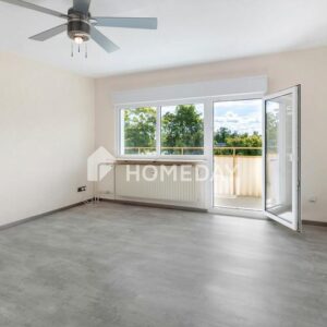 Gepflegte 3-Zimmer-Wohnung mit Einbauküche und Balkon - sofort bezugsfrei