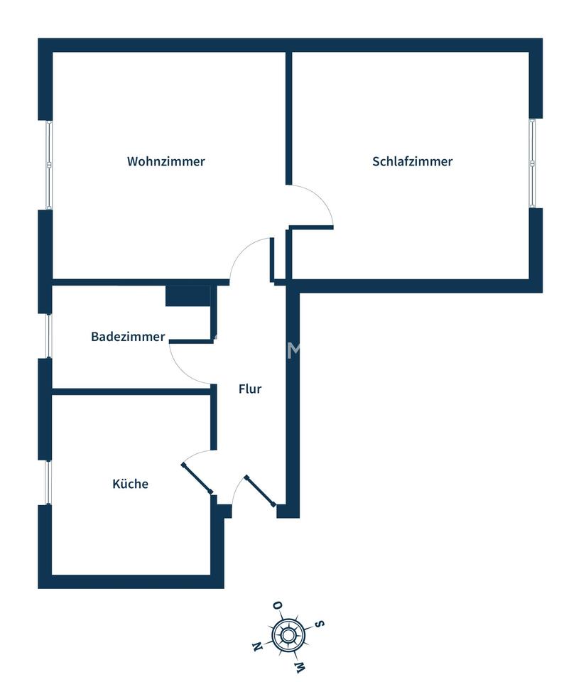 Helle 2-Zimmer-Wohnung für Kapitalanleger mit EBK in Freiburg im Breisgau – Bild 9