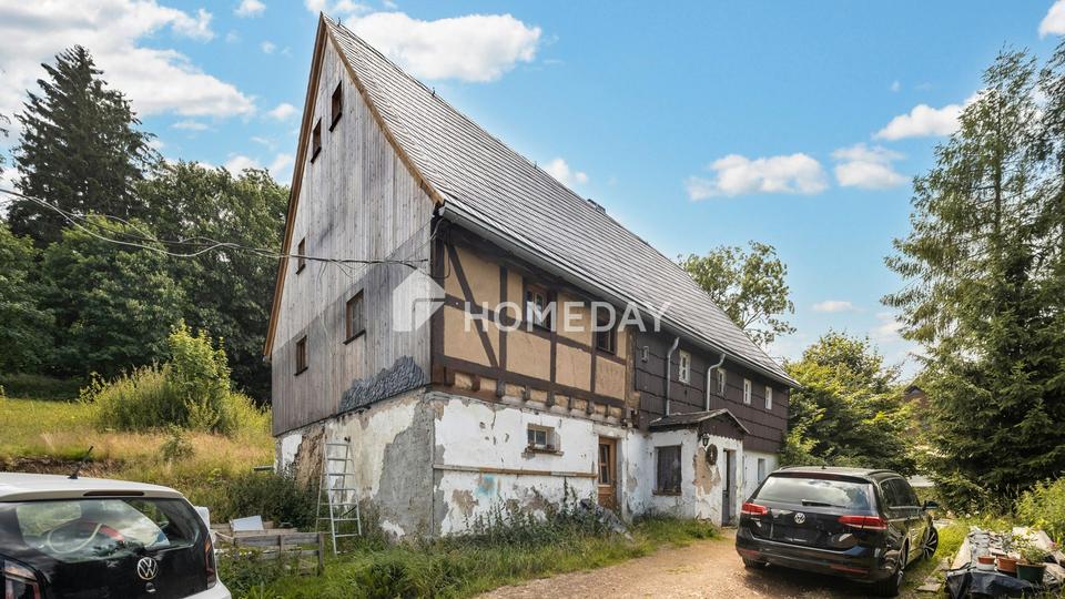 Denkmalgeschütztes Bauernhaus mit Scheune und Entwicklungspotenzial in idyllischer Lage – Bild 4