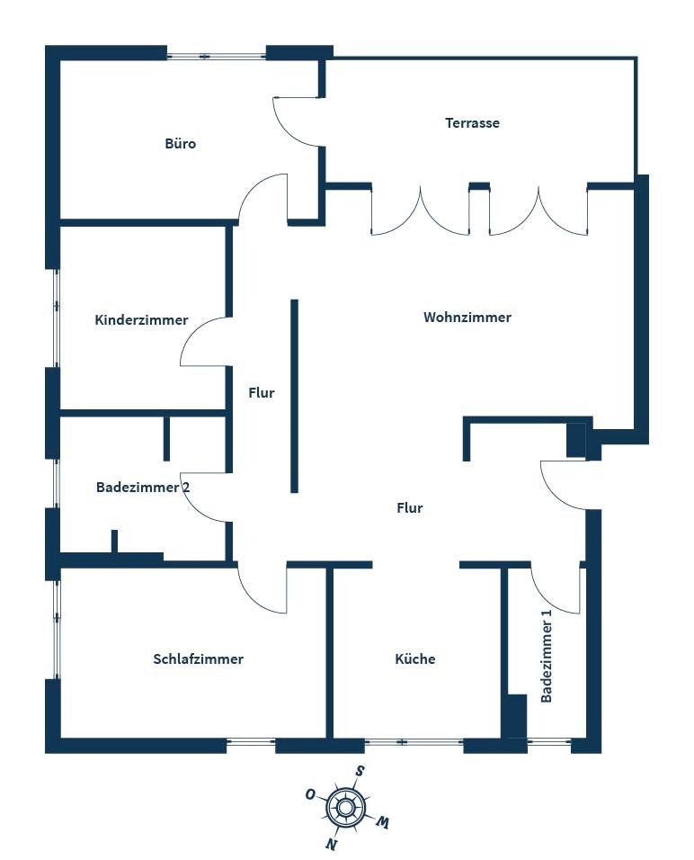 Hochwertige 4-Zimmer-Erdgeschosswohnung in Top-Wohnlage von Wiesbaden – Bild 14