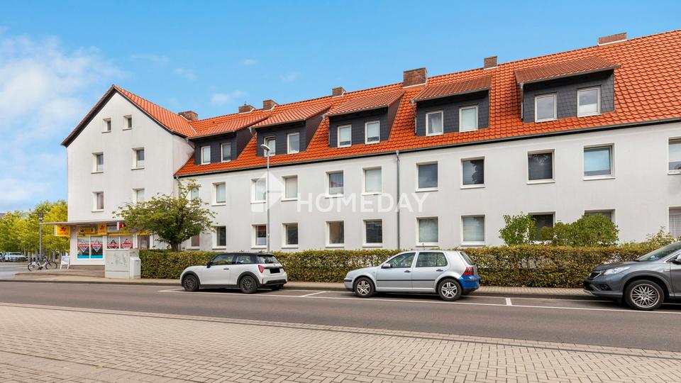 Reduzierter Preis: Praktisch geschnittene 3-Zimmer-Wohnung mit Garage in ruhiger Lage von Gifhorn