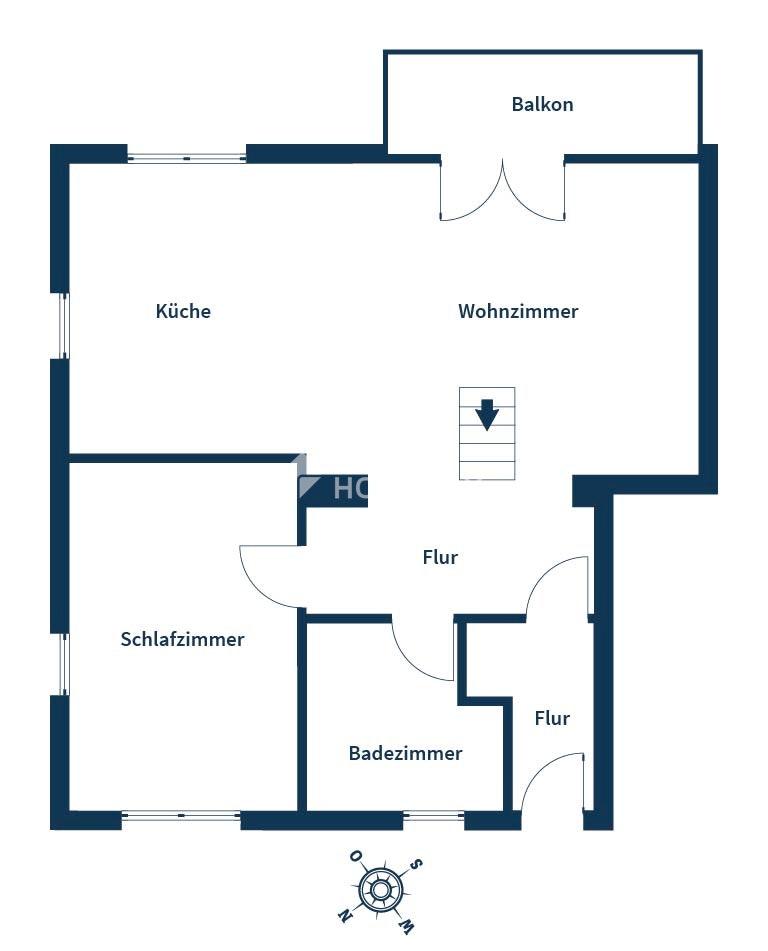 Attraktive 2-Zimmer-Wohnung mit Südbalkon, inkl. 2 Stellplätzen - sofort verfügbar! – Bild 17