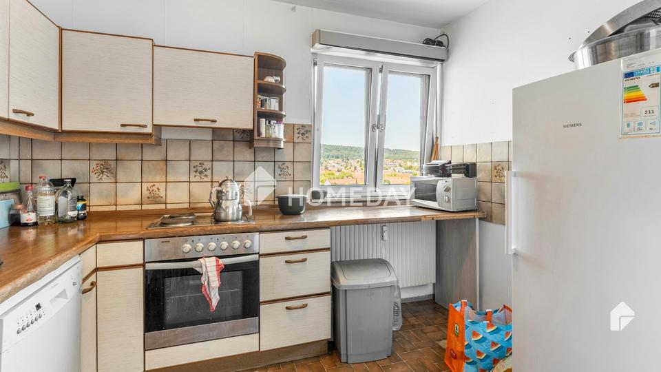Panoramablick auf Frankfurt - modern geschnittene 3-Zimmer-Wohnung mit Südbalkon – Bild 10