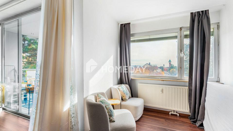 Helle 2-Zimmer-Wohnung mit Loggia und Aufzug in gefragter Lage von Eppelheim – Bild 3