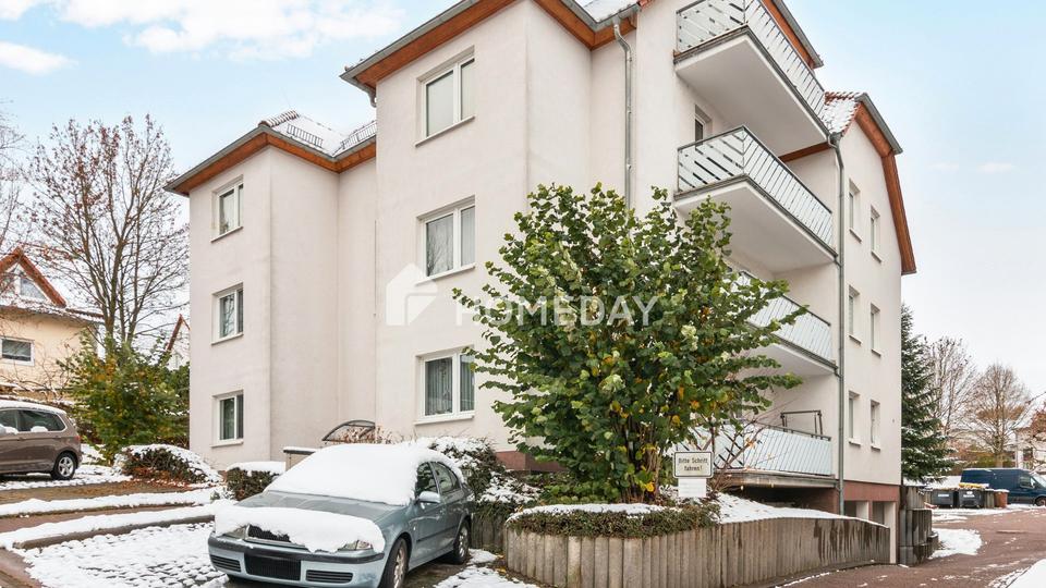 Gepflegte 2-Zimmer-Wohnung in ruhiger Lage mit Südwest-Loggia und Stellplatz