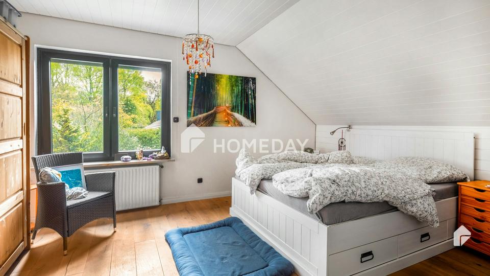 Fast wie DHH: Schicke Maisonette mit SW-Terrasse, Wintergarten, 2 Bädern und Garten | Ruhige Lage – Bild 16