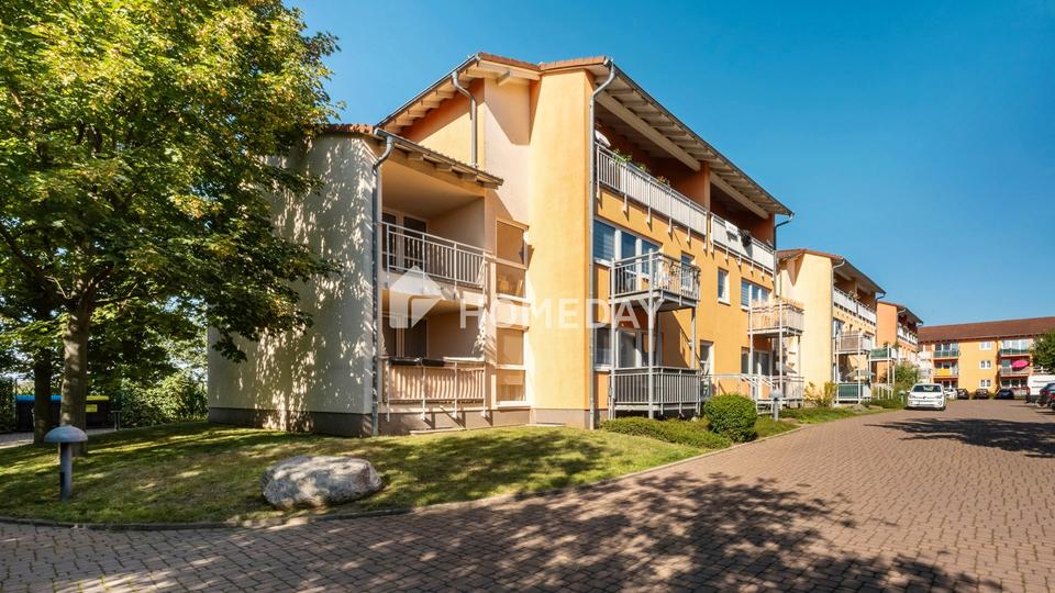 Gepflegte Wohnung in Beucha – mit Südbalkon, Einbauküche und eigenem Stellplatz