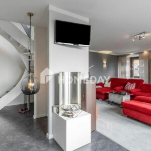 Erbbau: Maisonette Wohnung - Designer EBK, Sauna, 2 Balkone und Möglichkeit auf einen Privataufzug