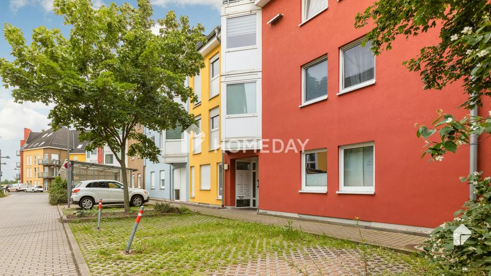 Gemütliche 1,5-Zimmer-Wohnung mit Balkon und Einbauküche in grüner Wohnanlage – Bild 2