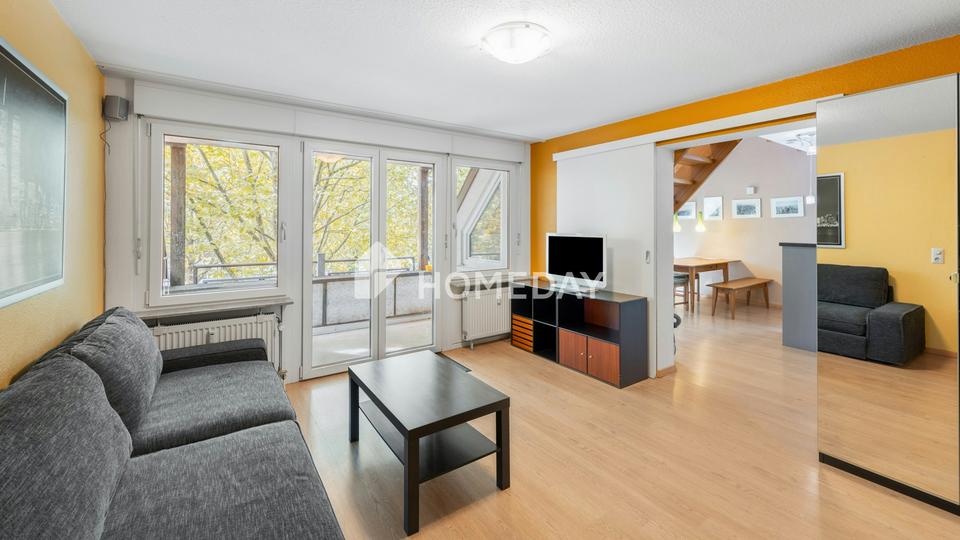 Maisonette mit Weitblick und drei Freisitzen