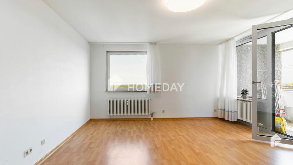 Panoramablick auf Frankfurt - modern geschnittene 3-Zimmer-Wohnung mit Südbalkon – Bild 8