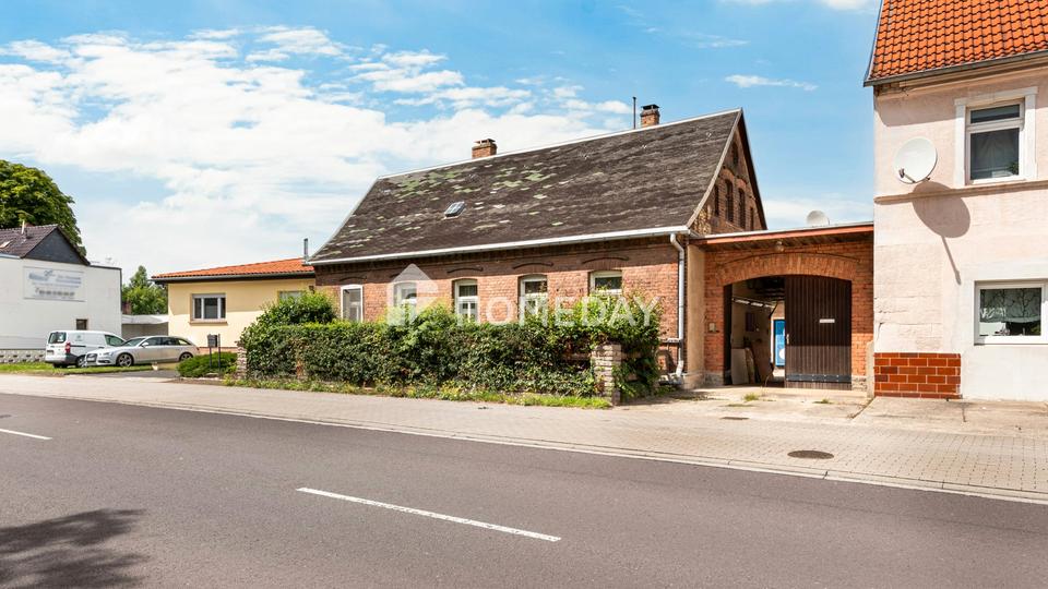 Hand- und Heimwerker aufgepasst: Backsteinhaus mit eigener Werkstatt und großem Grundstück