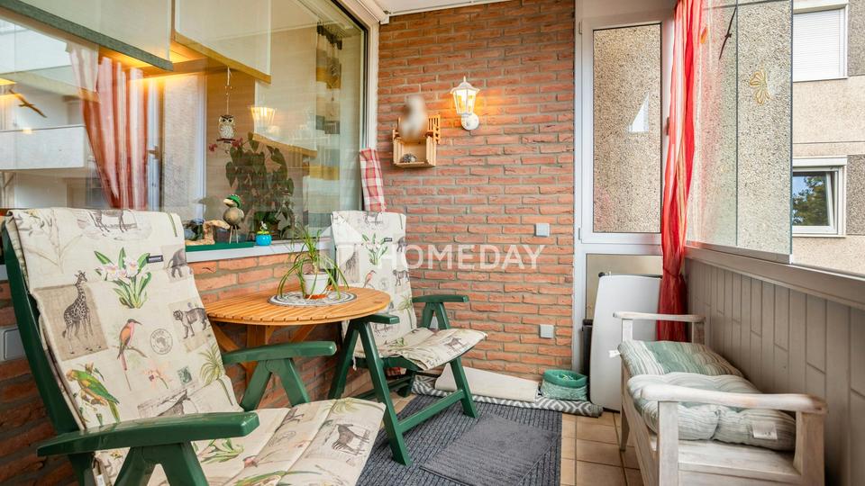 Charmante und gepflegte Wohnung mit Wintergarten-Loggia in Werne