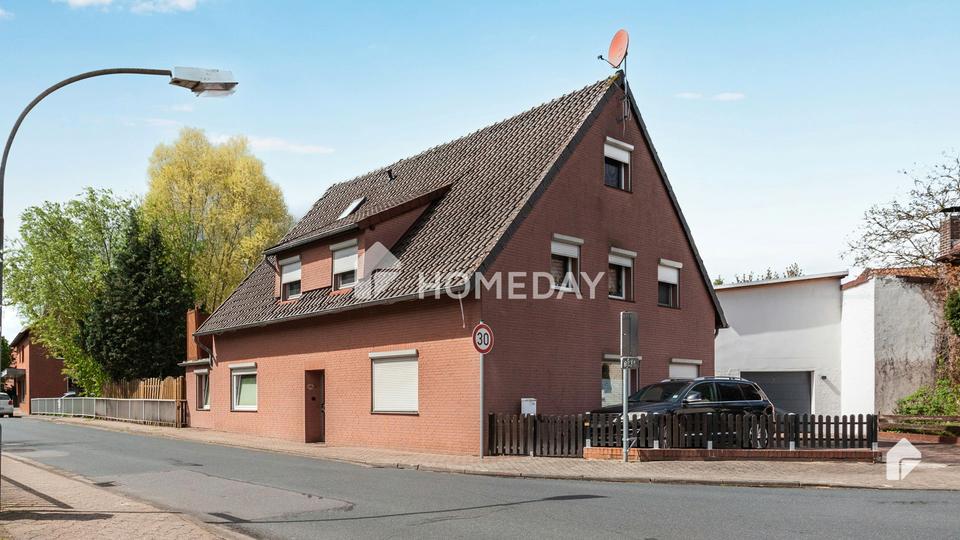 Gemütliche Erdgeschosswohnung mit überdachter Terrasse und Gartenidylle in Weyhausen – Bild 2