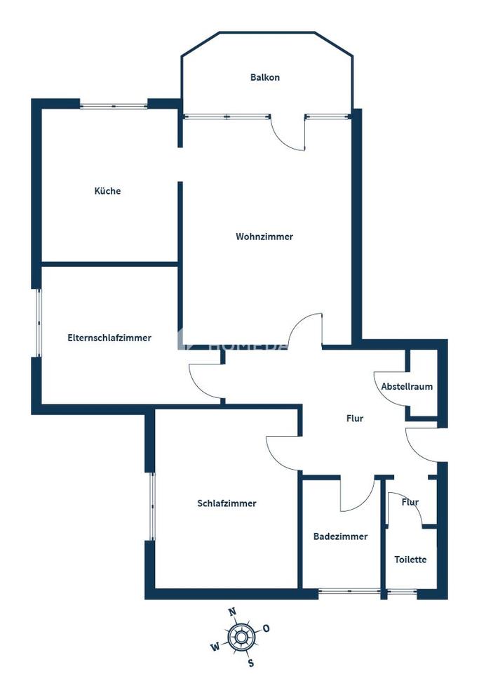 Vermietete WHG in gepflegtem Zustand mit Balkon & EBK | perspektivische Selbstnutzung mit viel Platz – Bild 19