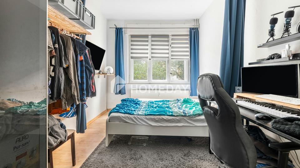 Gepflegte 2-Zimmer-Wohnung mit Balkon im Erdgeschoss eines gepflegten Altbaus – Bild 13