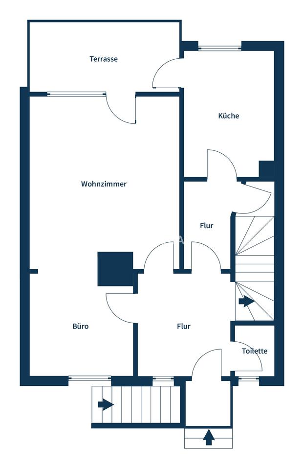 Charmantes Reihenhaus von 1954 mit Garten, Garage und moderner Dachsanierung auf Erbpachtgrundstück – Bild 4