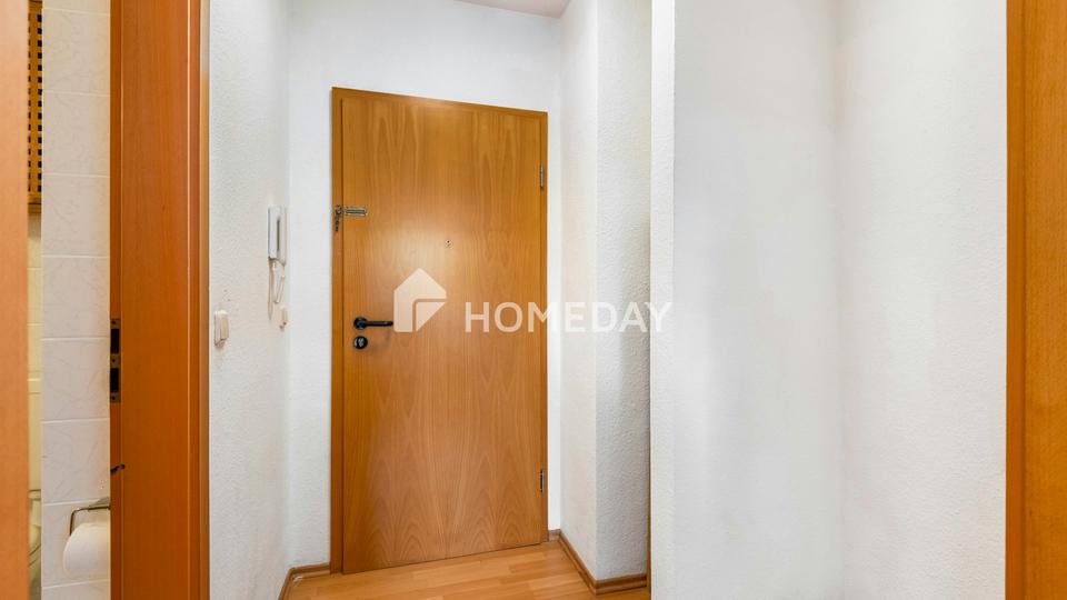 Freundliche 1-Zimmer-Wohnung mit Tiefgaragenstellplatz in gepflegter Wohnanlage – Bild 9