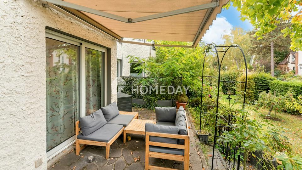 Stilvolles 5-Zimmer-Reihenendhaus mit besonderer Architektur und schönem Garten in Frohnau – Bild 7