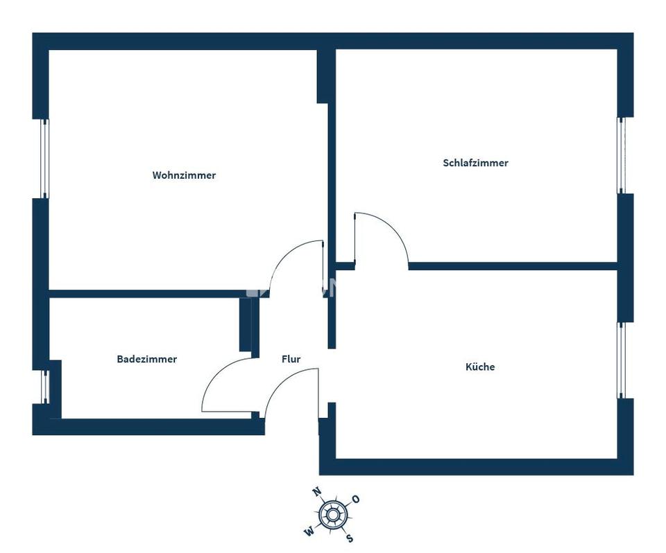 Charmante Erdgeschosswohnung mit moderner Ausstattung und Einbauküche – Bild 12