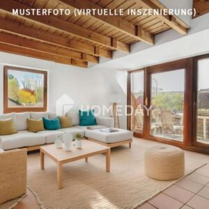 Exklusives Wohnen auf zwei Ebenen mit Balkon und Gartenblick – Ihr Rückzugsort in Roetgen