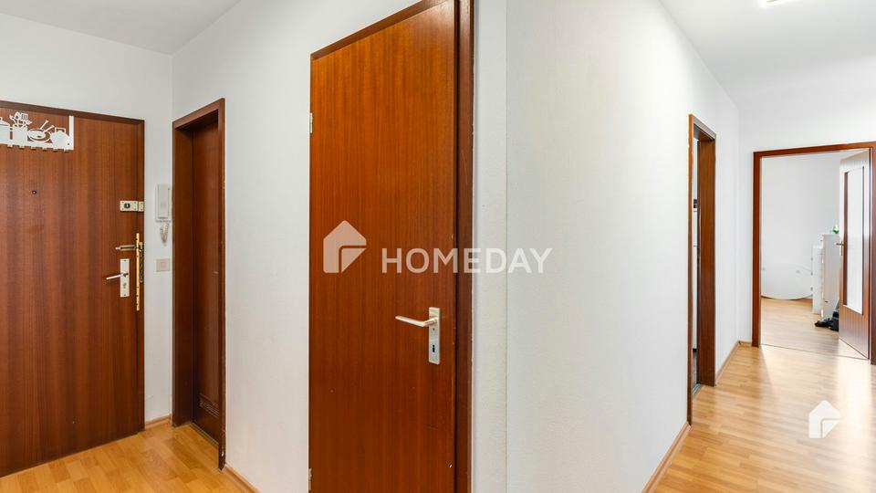 Panoramablick auf Frankfurt - modern geschnittene 3-Zimmer-Wohnung mit Südbalkon – Bild 6