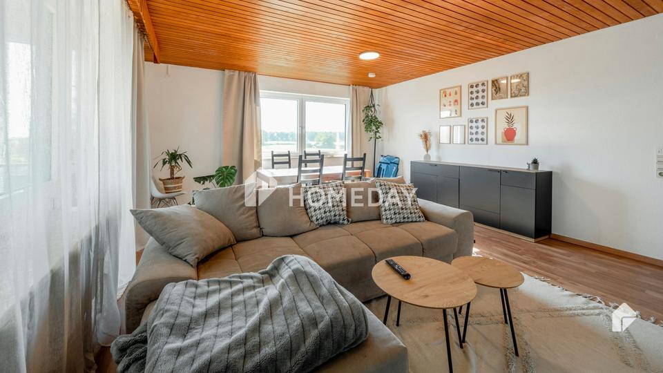 Helle 3-Zimmer-Wohnung mit Balkon & zwei Stellplätzen , Garage – 92,5 m² in gepflegter Wohnanlage – Bild 3