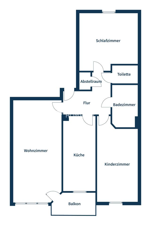 Gepflegte 3-Zi.-ETW mit Balkon, TG & Stellplatz – in guter Lage von Werder (Havel) – Bild 9