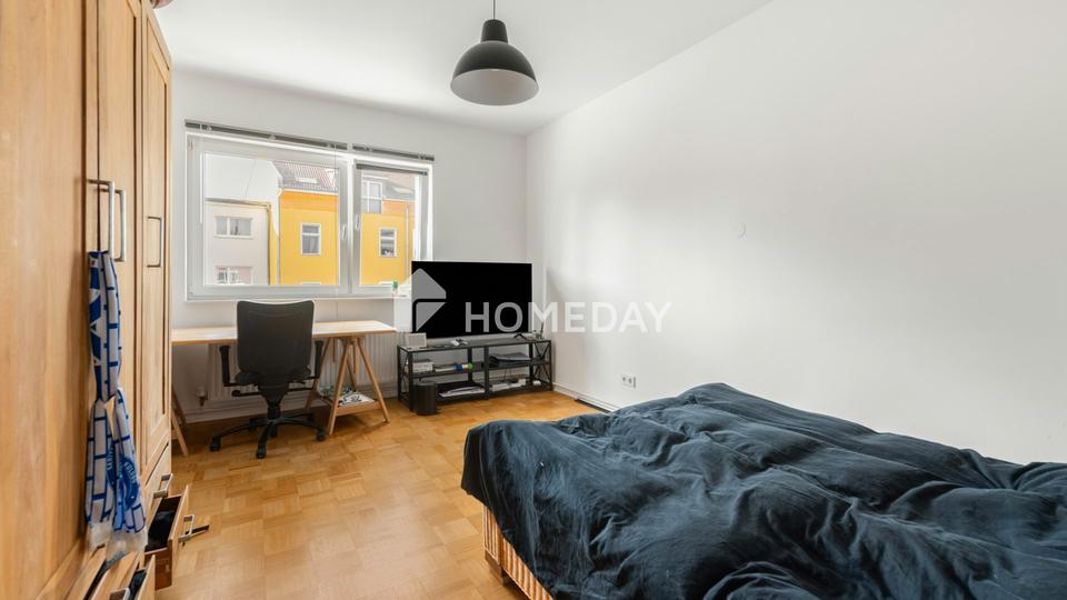 Sanierte Drei-Zimmer-Wohnung mit Balkon, Einbauküche und Keller – Bild 6