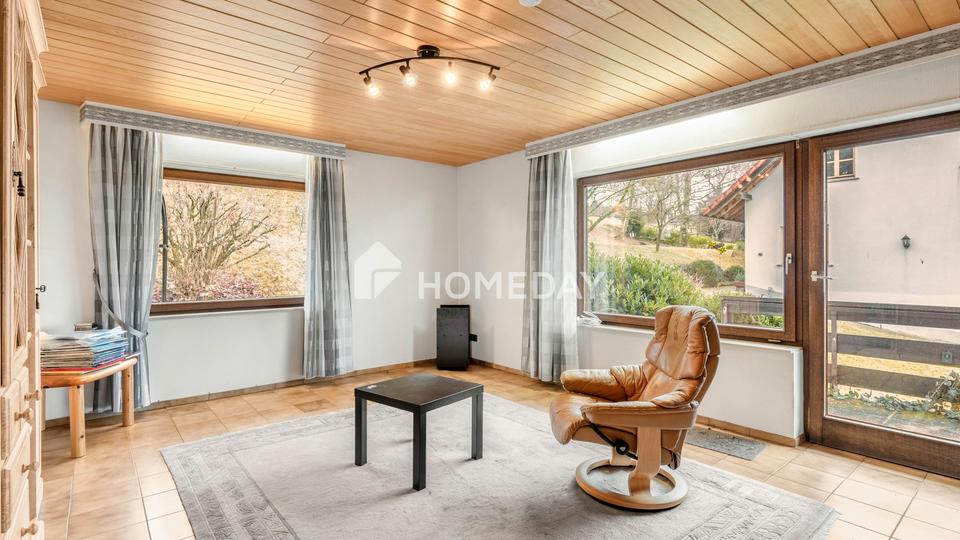 EFH mit Einlieger-Fewo, Hanglage, Doppelgarage u. großem Grundstück – Bild 12