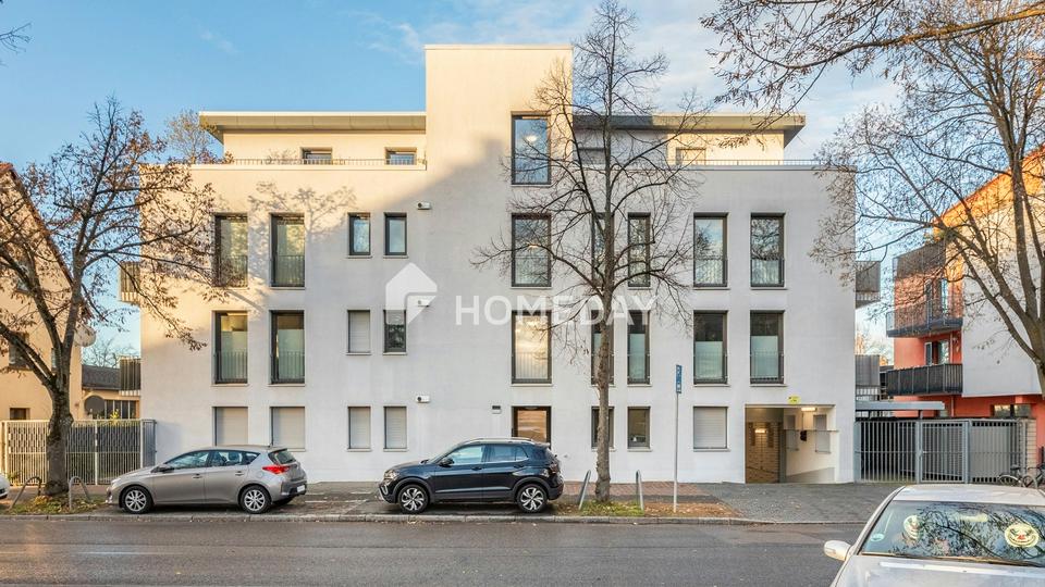 Moderne Penthouse-Wohnung mit großer Dachterrasse und Erbbaurecht in Frankfurt am Main