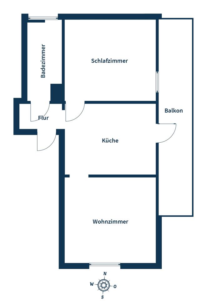 Charmante 2-Zimmer-Wohnung mit 60 m² Ausbaureserve im Spitzboden und Balkon – Bild 11
