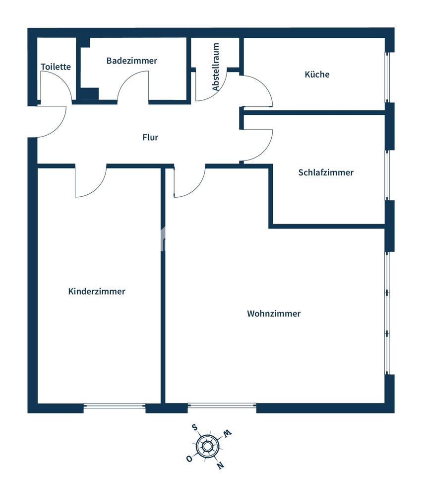 Gepflegte 3-Zimmer-Wohnung mit Gartenmitnutzung – Bild 12
