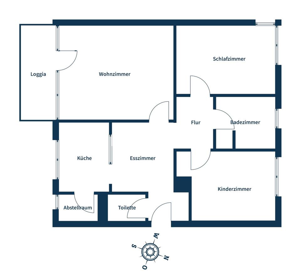 Helle 3,5-Zimmer-Wohnung mit Loggia und Tiefgaragenstellplatz – Bild 14