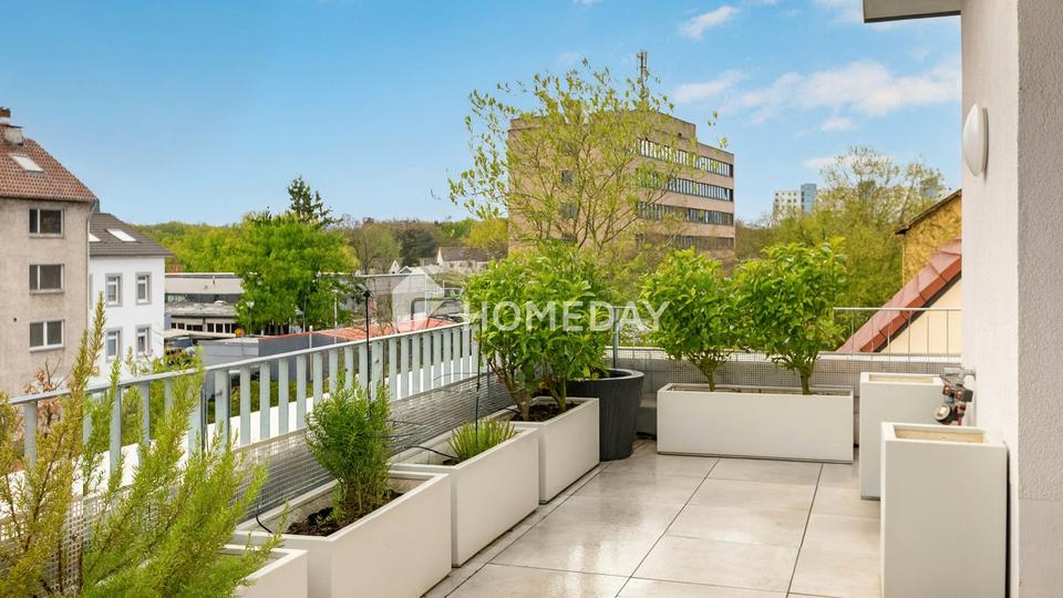 Moderne Penthouse-Wohnung mit großer Dachterrasse und Erbbaurecht in Frankfurt am Main – Bild 18