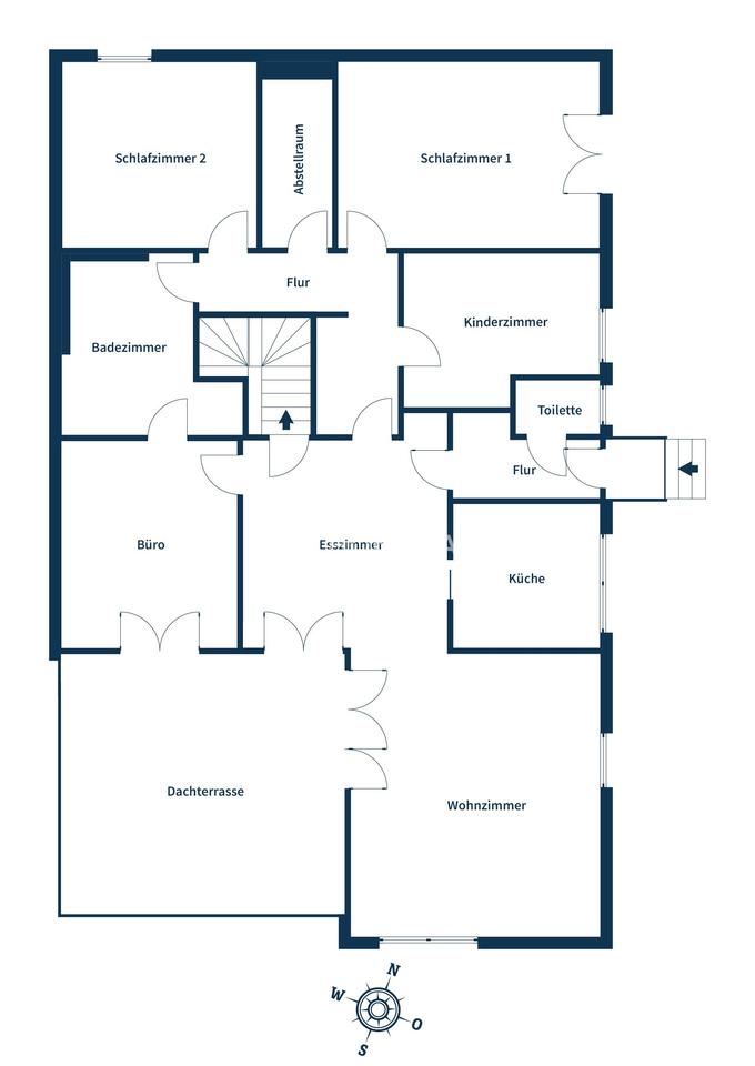Rückzugsort mit Freiraum: 5-Zimmer-Wohnung mit Garten und Garage – Bild 19