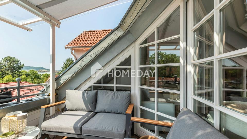 Exklusive Maisonette im Herzen von Öhringen: Wohnen auf 2 Ebenen mit Weitblick und Ruhe – Bild 6