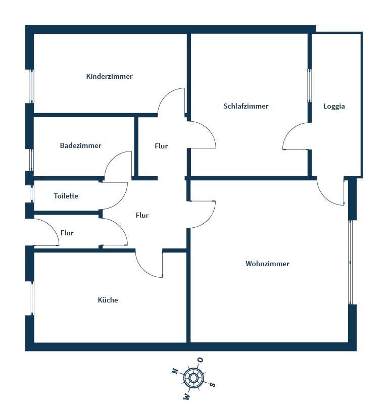 Ruhiges Wohnen mit Weitblick – gepflegte 3-Zimmer-Wohnung mit Loggia und Garagenstellplatz – Bild 13