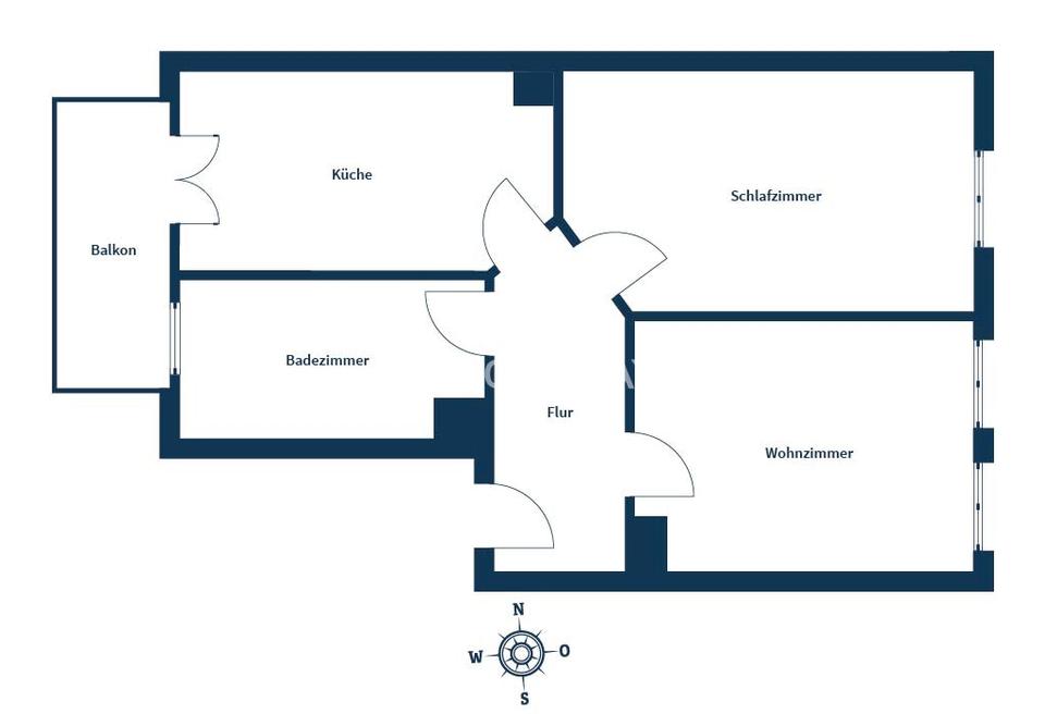 Charmantes Altbauwohnen mit Balkon in ruhiger Siedlungslage – Bild 15